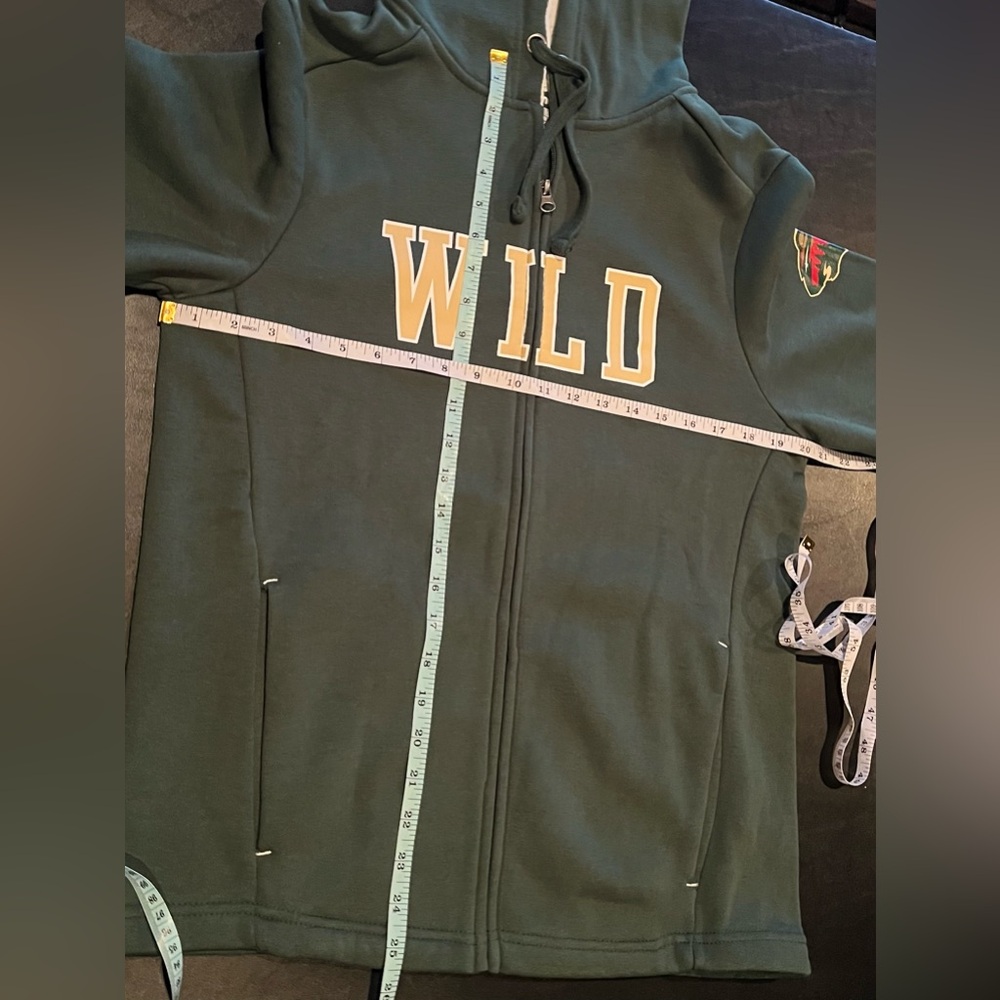 Fanatics Minnesota Wild Hockey Zip-Up Hoodie - Picture 8 of 8